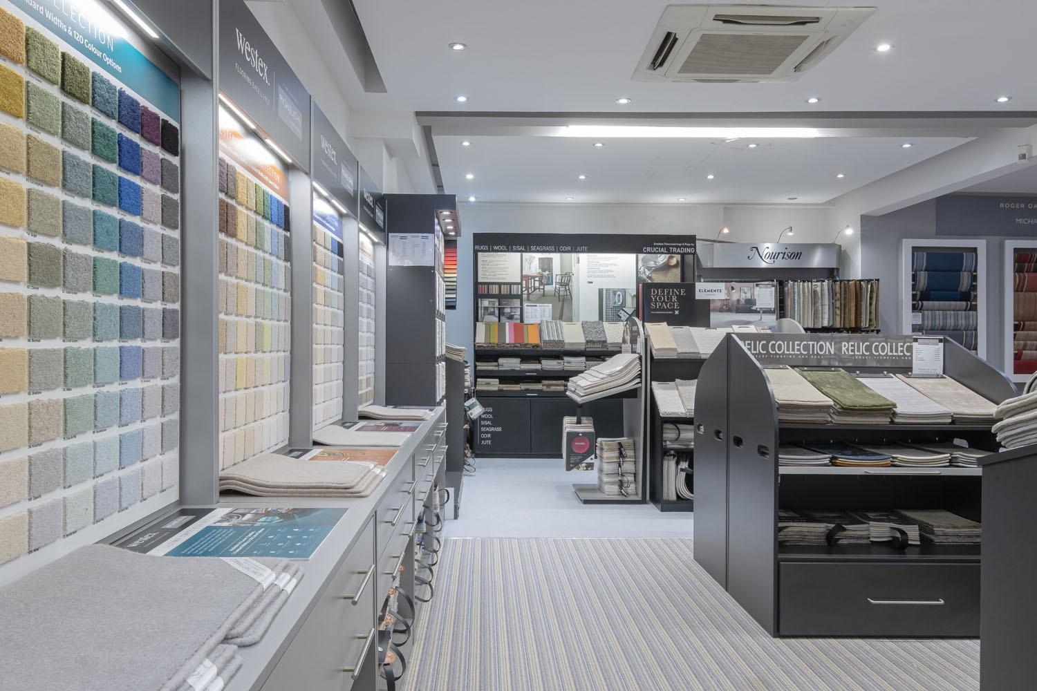 Carpet and Flooring Showroom near Leicester